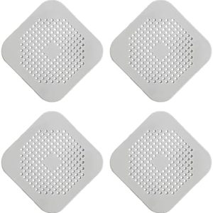 Silicone Bathroom Sink Drain Strainers | New 2025 Hair Catcher | Universal Fit for Kitchen & Bathroom | Durable Drain Pr
