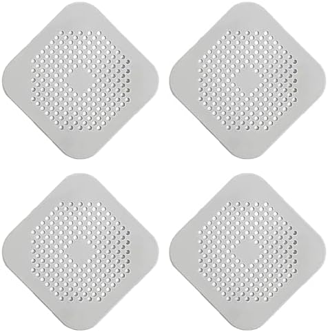 Silicone Bathroom Sink Drain Strainers | New 2025 Hair Catcher | Universal Fit for Kitchen & Bathroom | Durable Drain Pr
